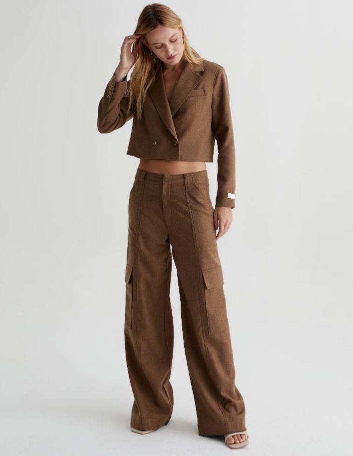 AG EmRata Collab Amia Cargo Umber. Shop Women s Pants at West of