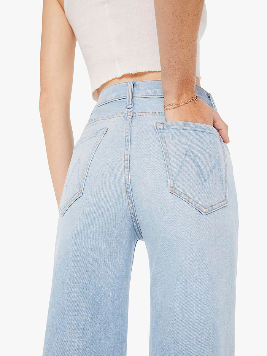 MOTHER Rambler Zip Flood Denim Jeans Cherie Cherie-Denim-West of Woodward Boutique-Vancouver-Canada