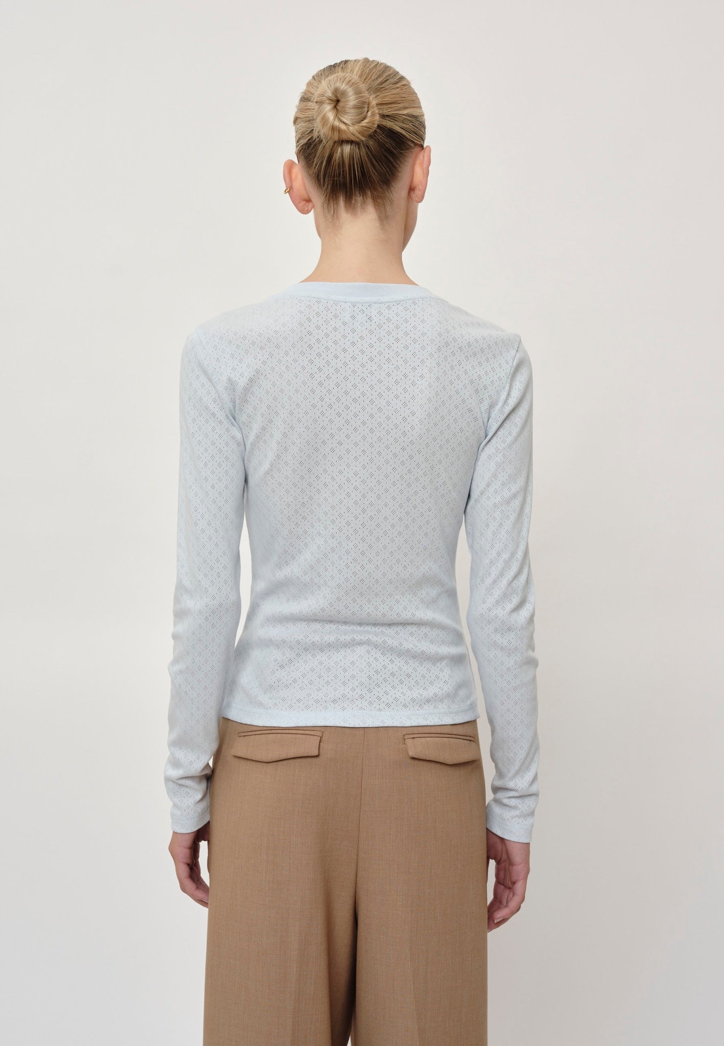 Herskind Dylan Cardigan Light Blue-T-Shirts-West of Woodward Boutique-Vancouver-Canada