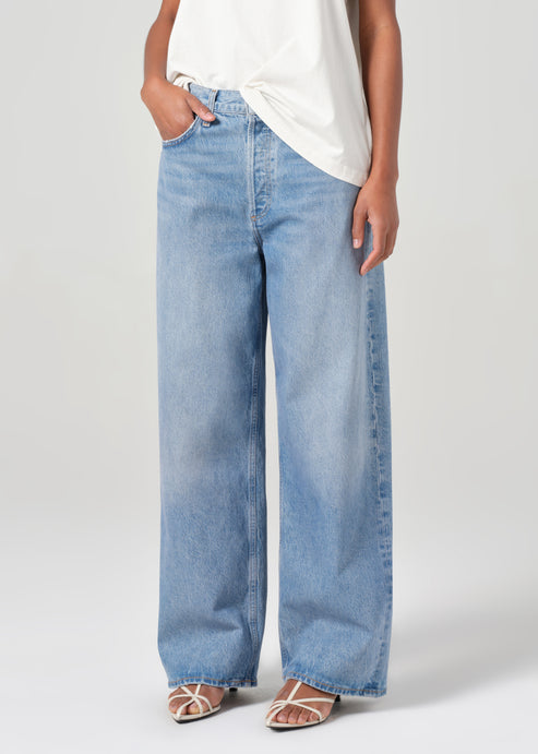 Agolde Low Slung Baggy Denim Jeans - Libertine-Denim-West of Woodward Boutique-Vancouver-Canada