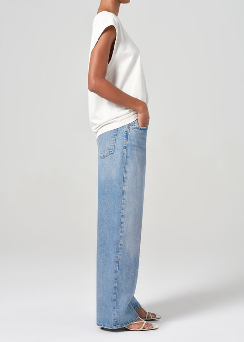 Agolde Low Slung Baggy Denim Jeans - Libertine-Denim-West of Woodward Boutique-Vancouver-Canada