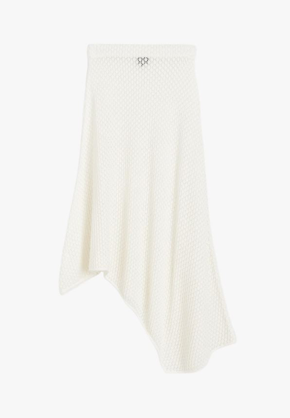 Herskind Luigi Knit Skirt Creme-Dresses-West of Woodward Boutique-Vancouver-Canada