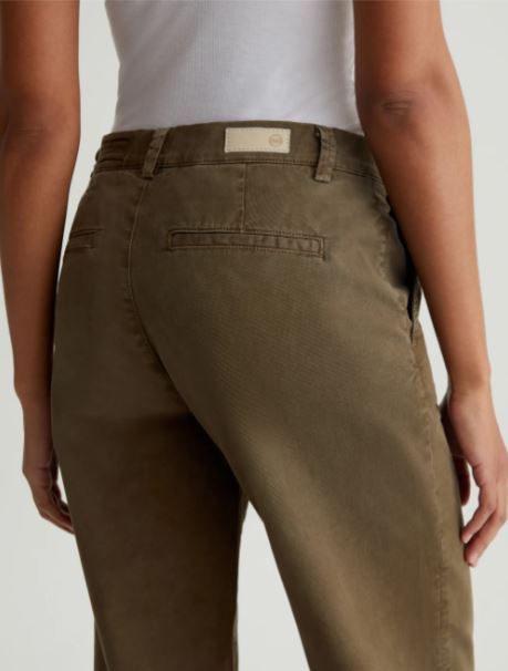 AG Caden Straight Trouser Sulfur Oak Brown-Pants-West of Woodward Boutique-Vancouver-Canada