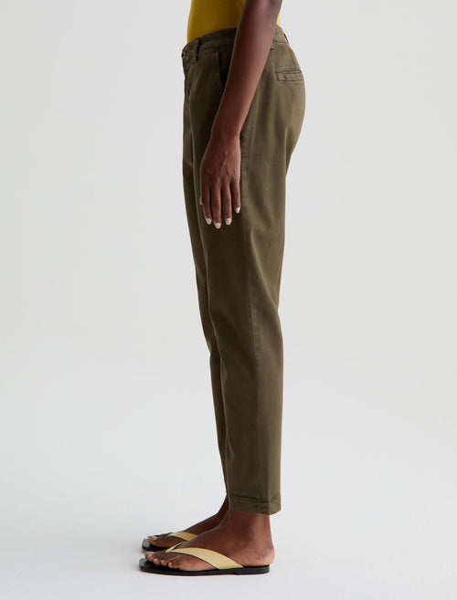 AG Caden Trouser Sulfur Shady Moss-Pants-West of Woodward Boutique-Vancouver-Canada