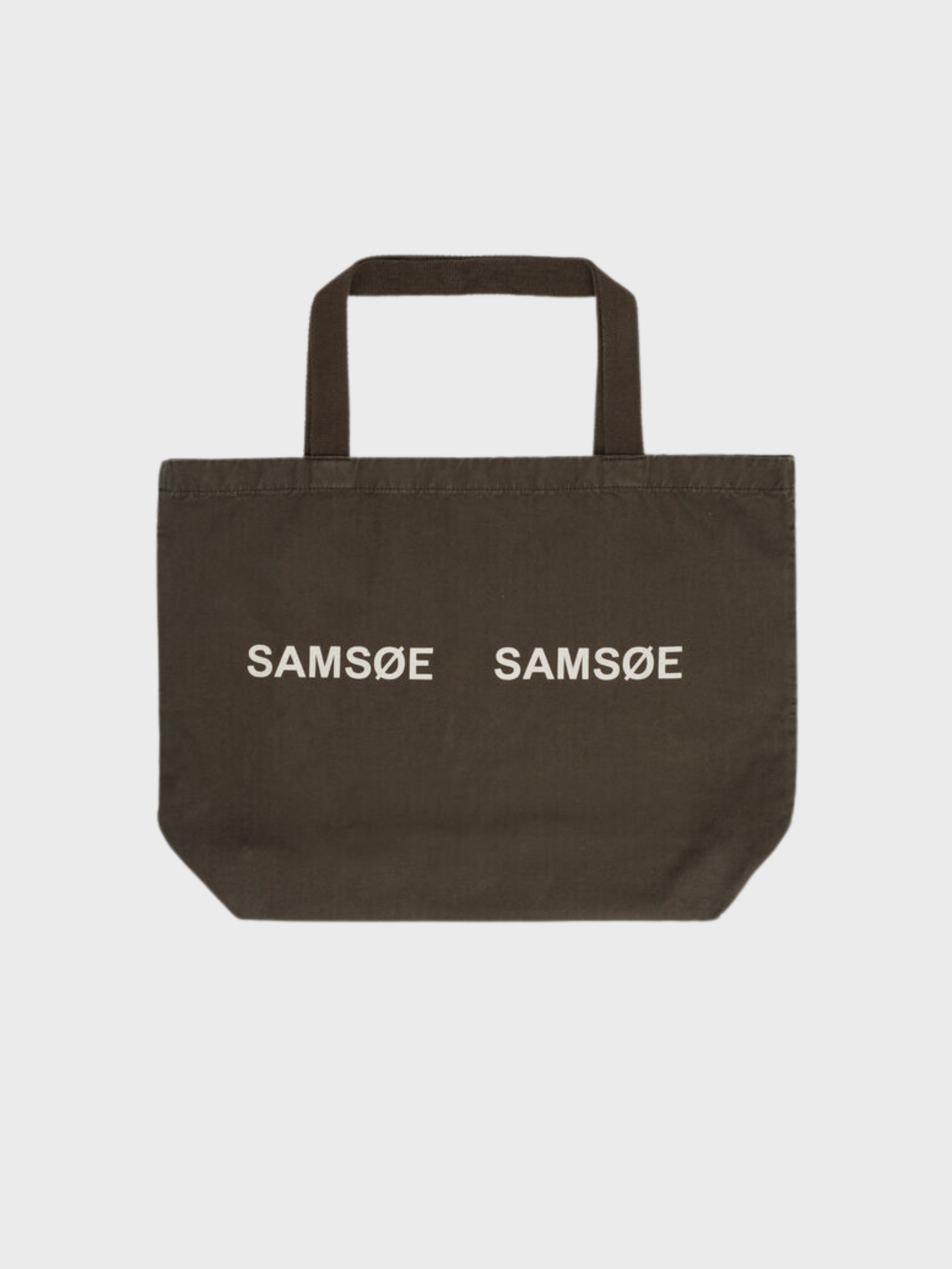 Samsoe Frinka Shopper Tote Bag-Accessories-Black Olive-West of Woodward Boutique-Vancouver-Canada