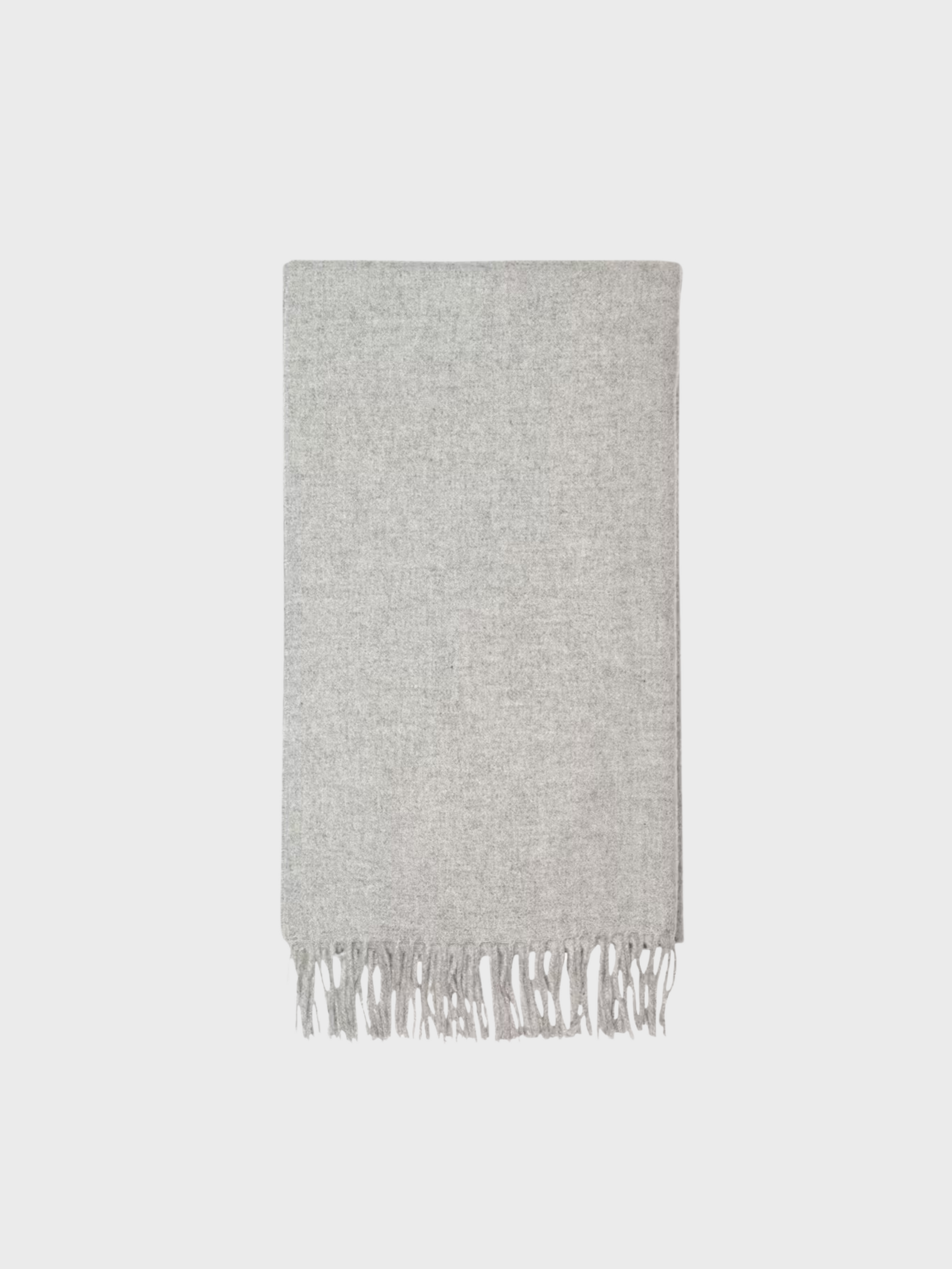 Samsoe Accola Maxi Scarf Grey Melange-Accessories-West of Woodward Boutique-Vancouver-Canada