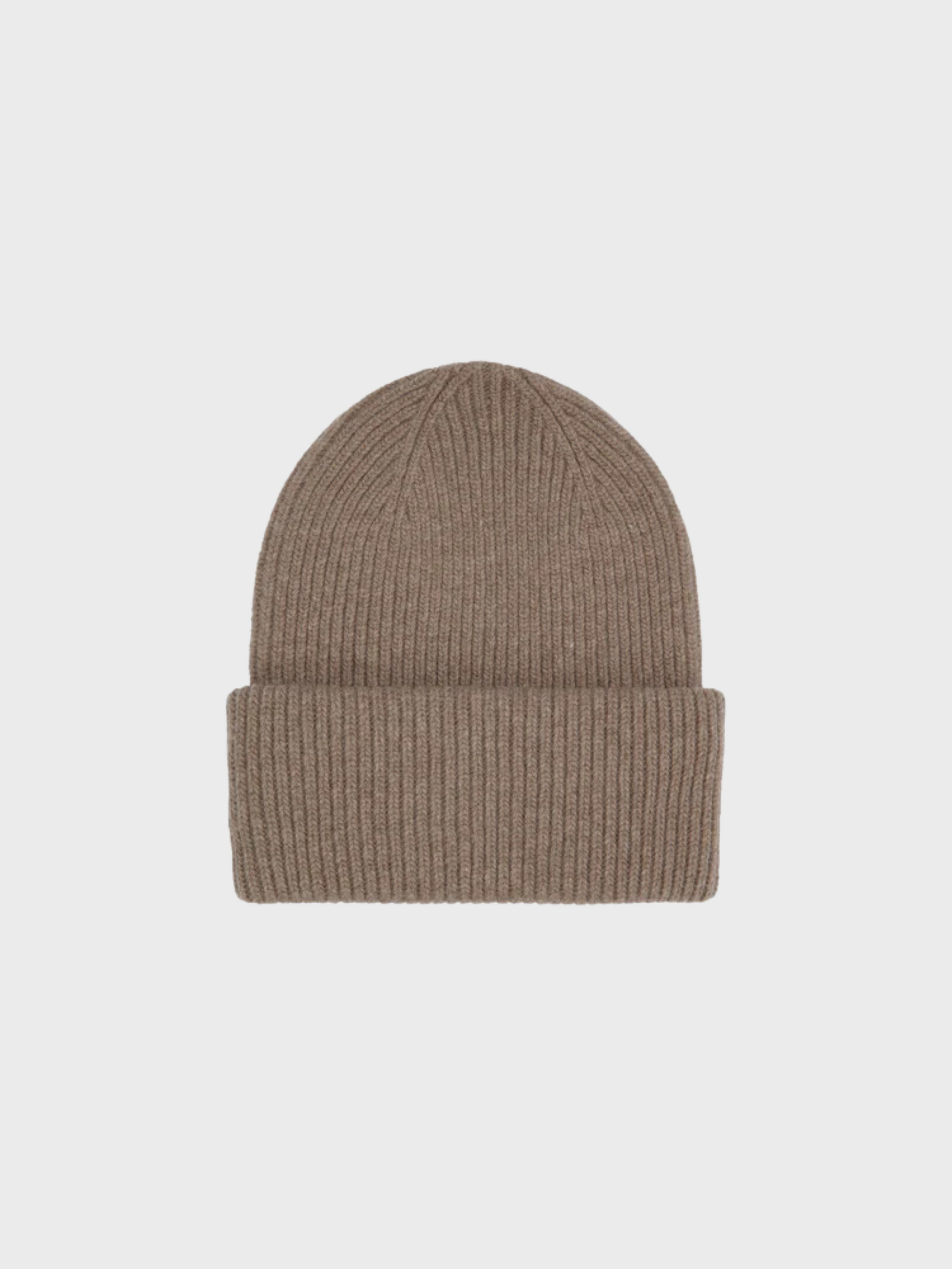 CS Merino Wool Hat-Accessories-Warm Taupe-West of Woodward Boutique-Vancouver-Canada