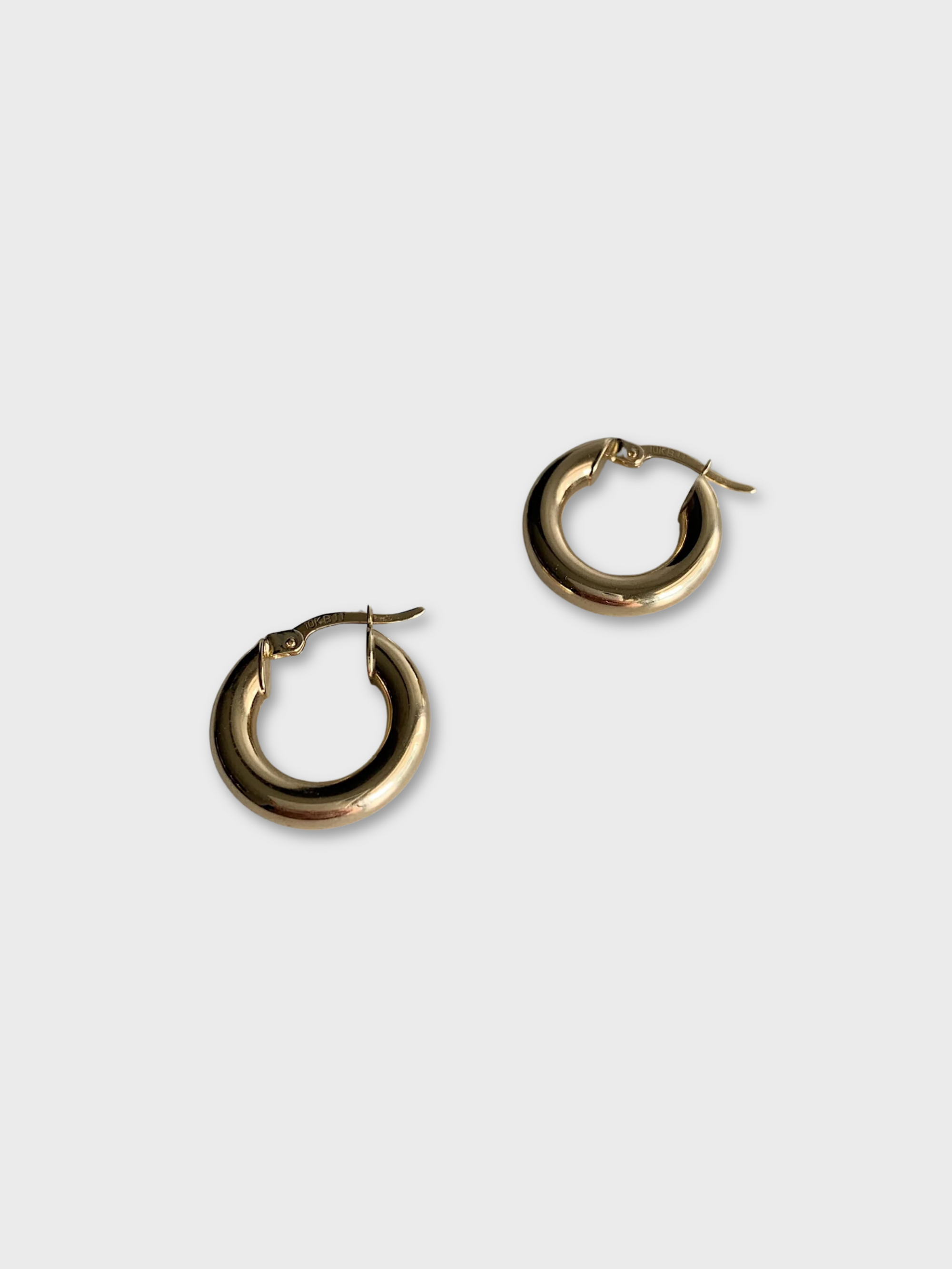 Enti Ana Paris Hoops 10K Yellow Gold-Accessories-West of Woodward Boutique-Vancouver-Canada