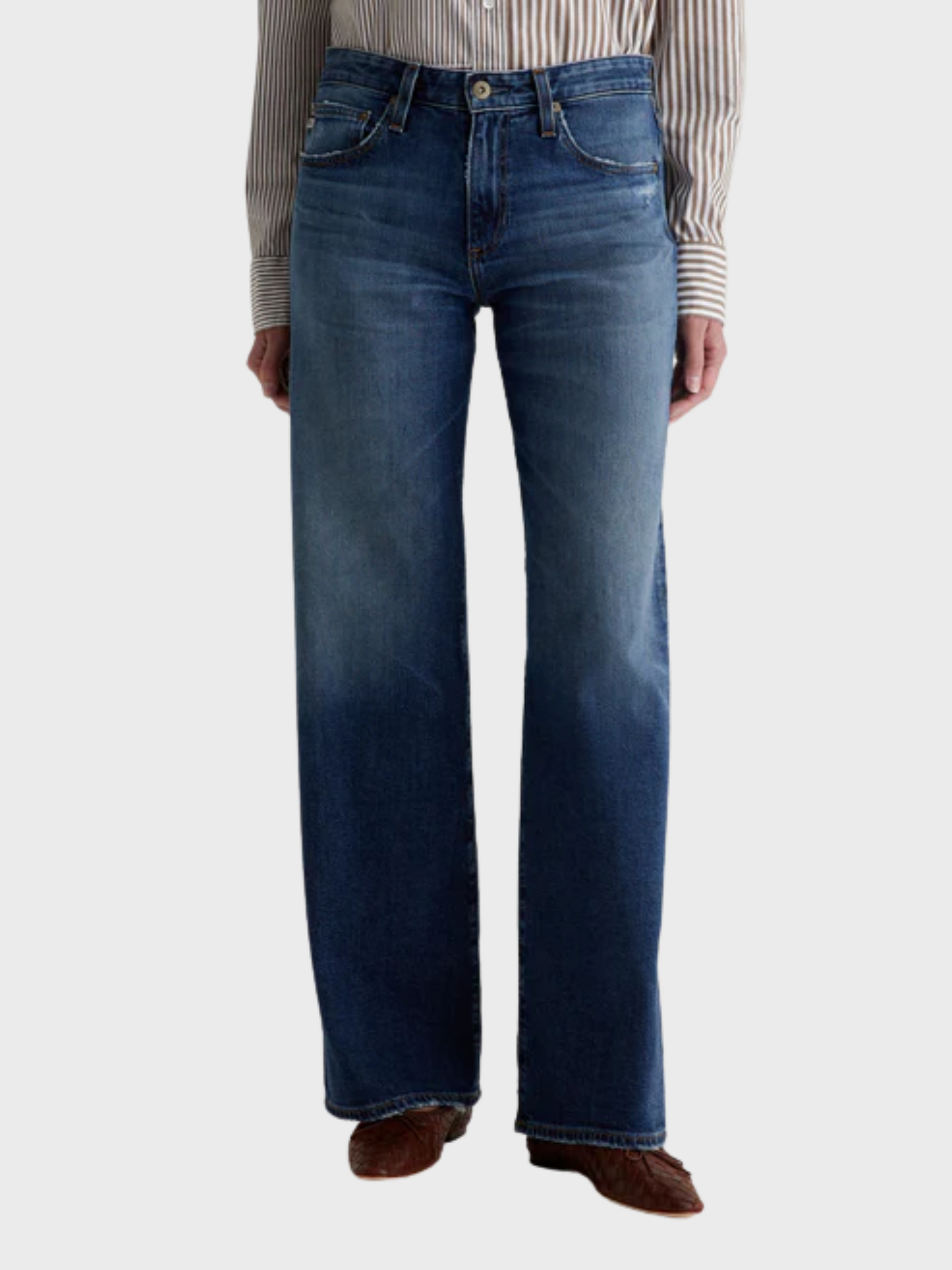 AG Adria Denim Jeans - 10 Years Exposure-Denim-West of Woodward Boutique-Vancouver-Canada