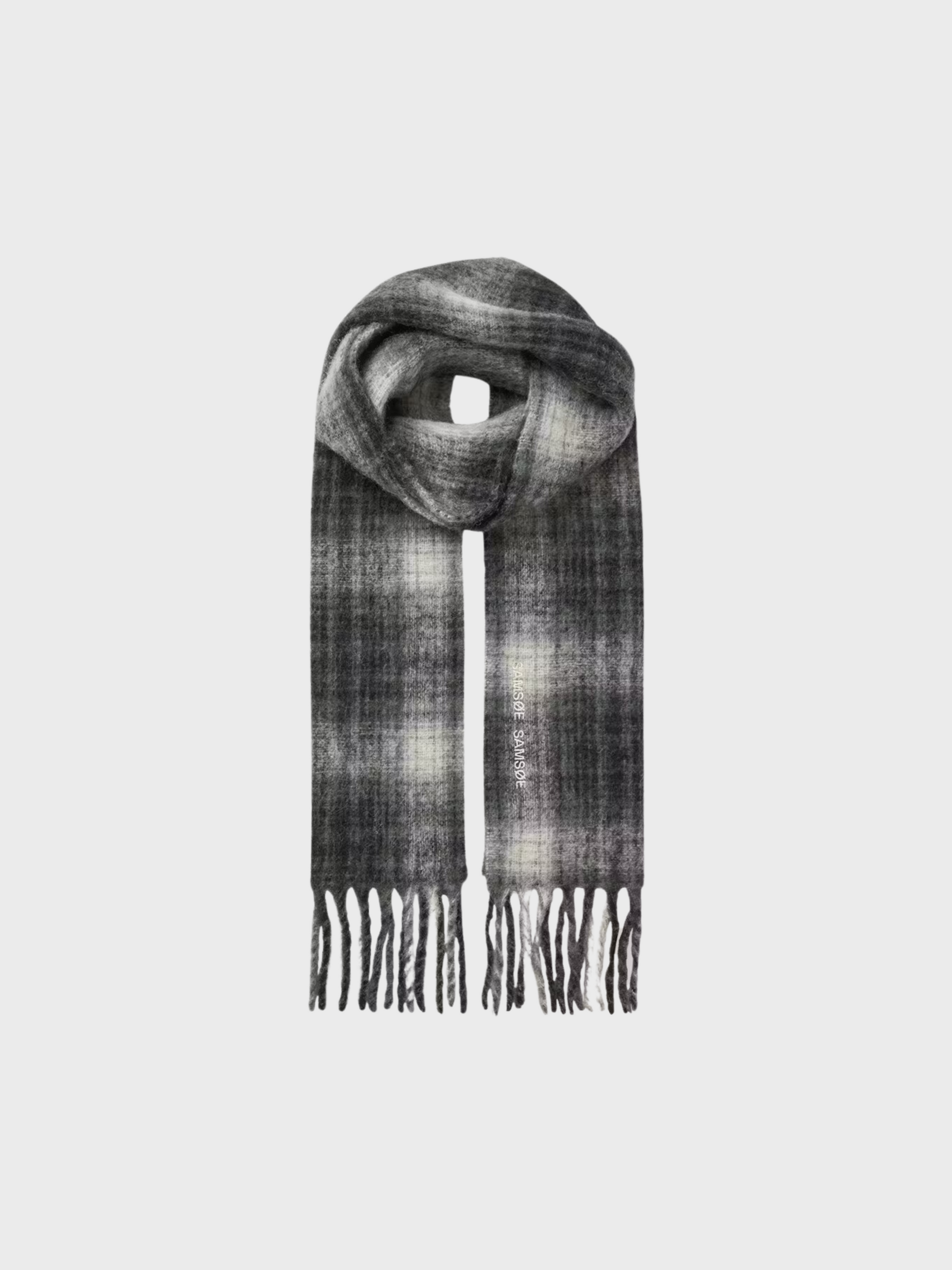 Samsoe Alex Scarf Petrified Oak-Accessories-West of Woodward Boutique-Vancouver-Canada