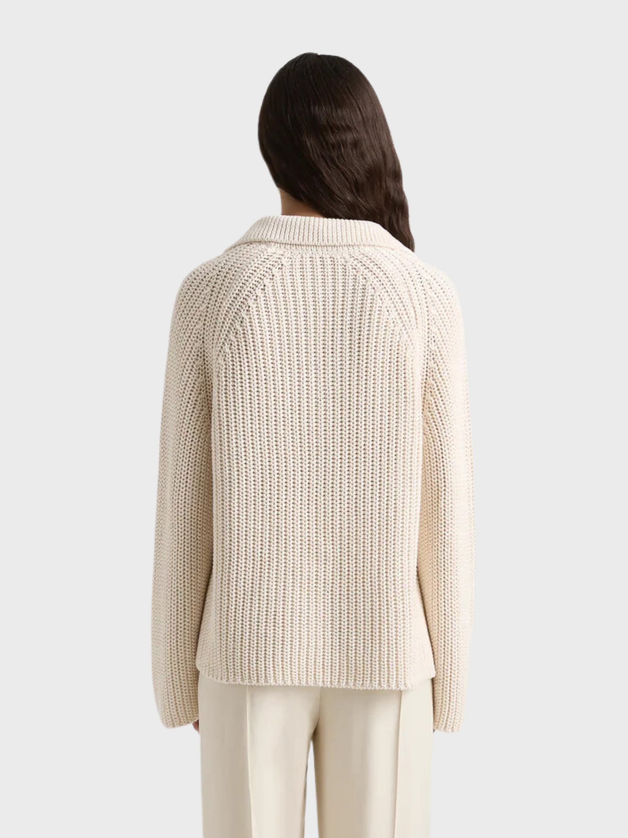 Faithfull the Brand Colmier Sweater- Beige-Sweaters-West of Woodward Boutique-Vancouver-Canada