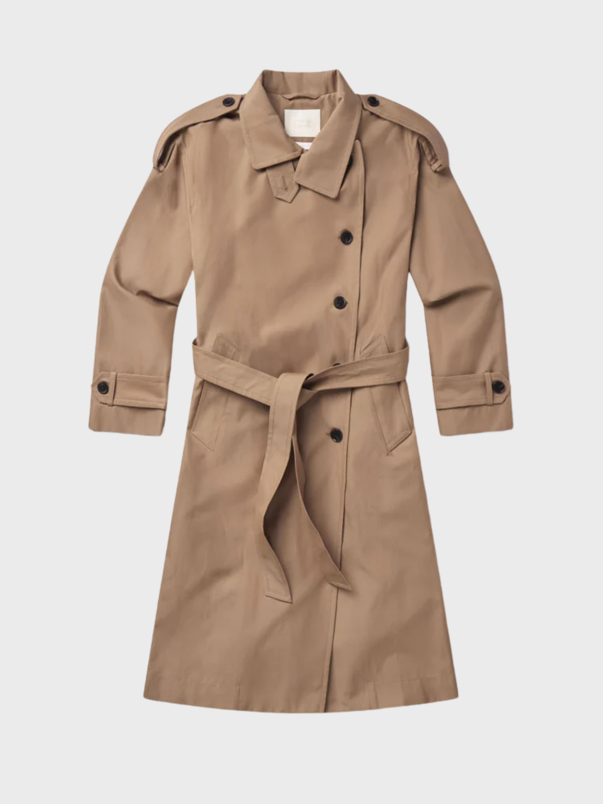 COH Favi Trench Coat - Dark Khaki-Jackets-West of Woodward Boutique-Vancouver-Canada