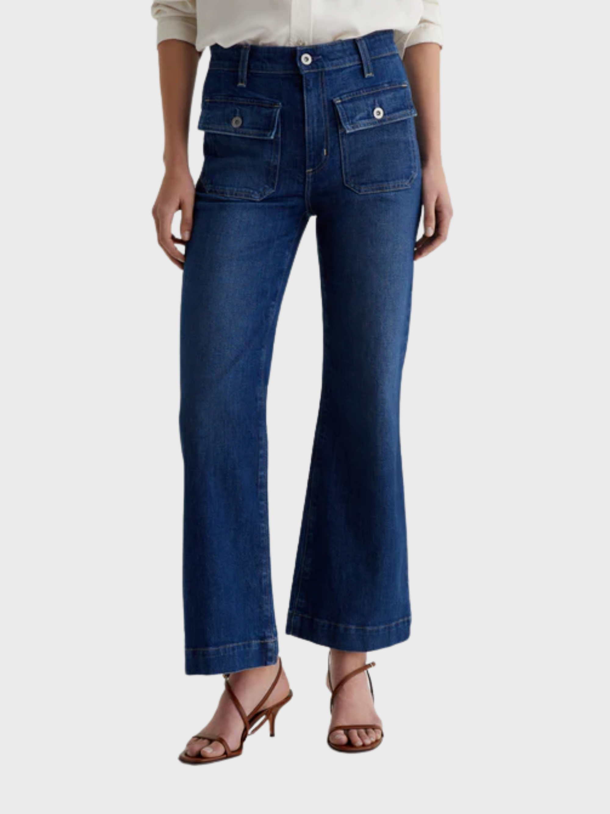 AG Bonnie Denim Jeans - Shallow-Denim-West of Woodward Boutique-Vancouver-Canada