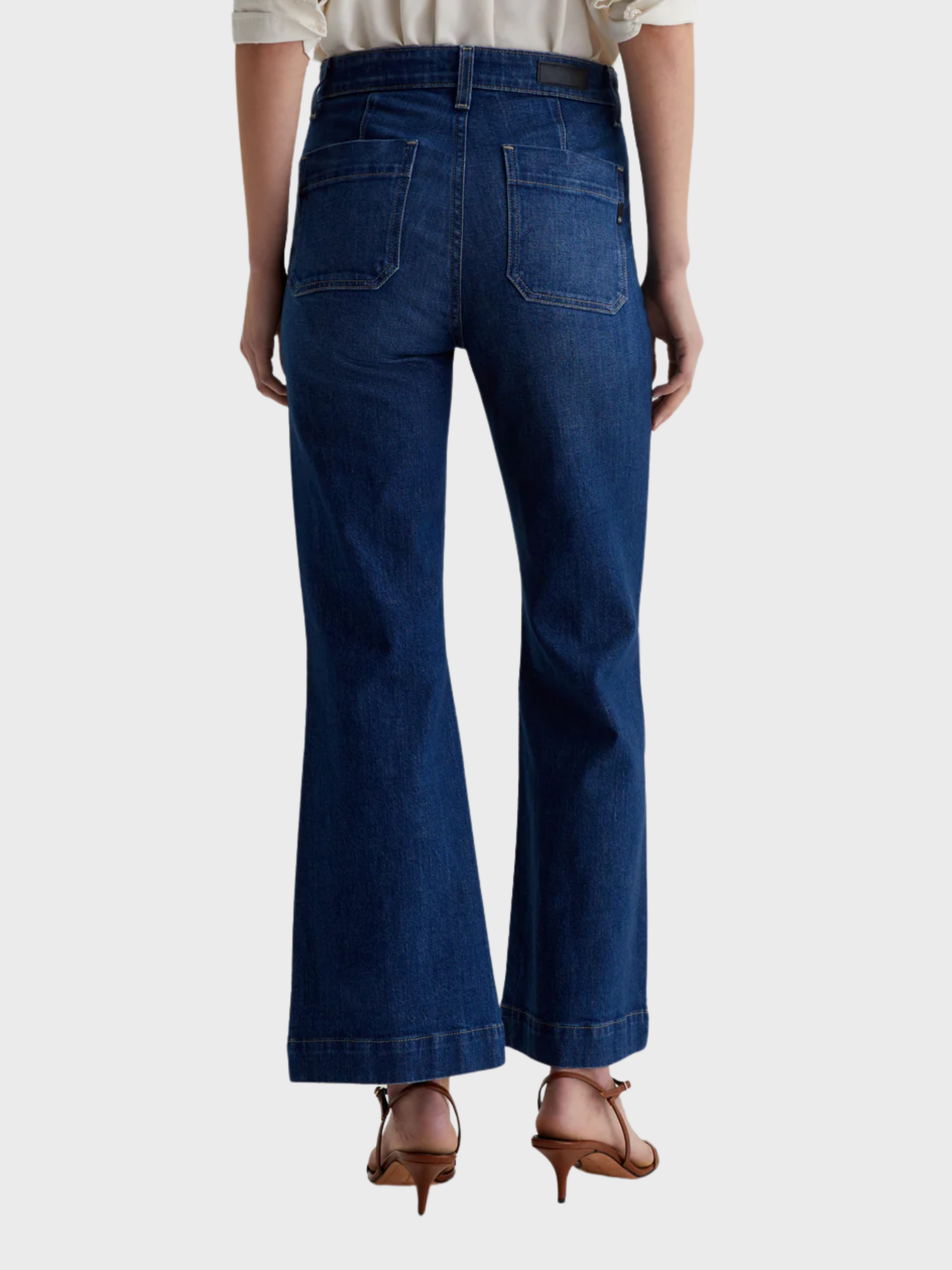 AG Bonnie Denim Jeans - Shallow-Denim-West of Woodward Boutique-Vancouver-Canada