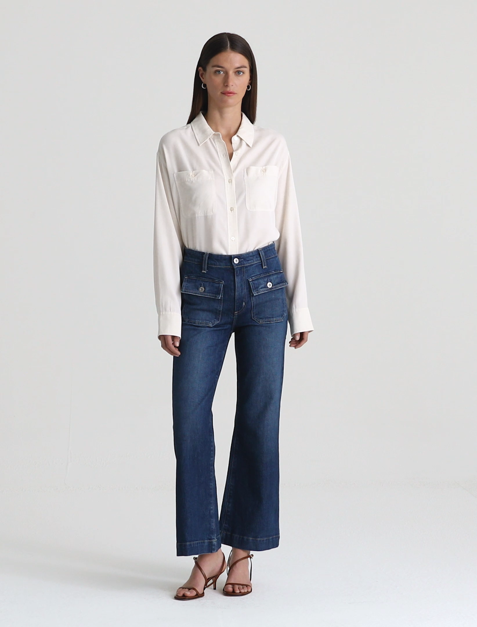 AG Bonnie Denim Jeans - Shallow-Denim-West of Woodward Boutique-Vancouver-Canada