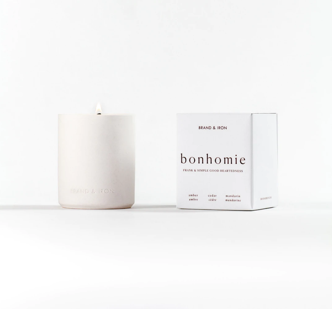 Brand & Iron Candle Laconic Collection- Bonhomie-Accessories-West of Woodward Boutique-Vancouver-Canada